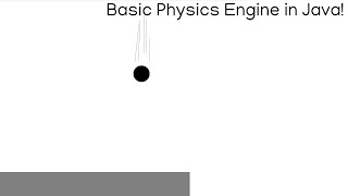 Basic Physics Engine in Java!