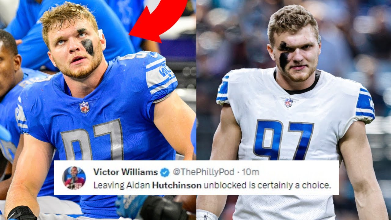 NFL PLAYERS REACT TO AIDAN HUTCHINSON VS TAMPA BAY BUCCANEERS | LIONS ...