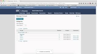 Quick Guide - Groups: How to Add a Group and Enroll Students into the Group