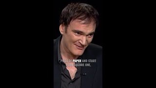 Quentin Tarantino on DAVID FINCHER! He is THE BEST DIRECTOR, but he IS NOT A WRITER!  #shorts