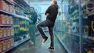 Breaking Wind at Walmart! Fart Prank!