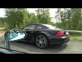 21 min 670 hp mercedes sl65 amg black series vs everything trolls bmw m lamborghini and more