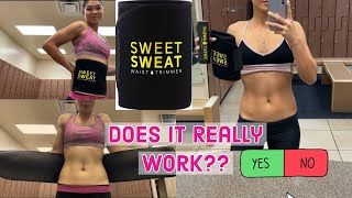 SWEET SWEAT WAIST TRIMMER REVIEW!! || DOES IT REALLY WORK ?|  LET’S FIND OUT!