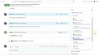 041f Adding and creating labels for GitHub issues