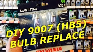 How to Replace your Cars 9007 (HB5) or 9004 Headlight Bulb | Bundys Garage