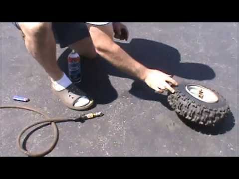 Setting The Bead On A Flat Snow Blower Tire Setting The Bead On A Flat Snow Blower Tire