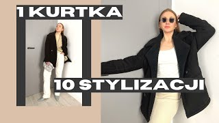 1 KURTKA, 10 STYLIZACJI | STYLIZACJE NA DZIEŃ I WIECZÓR Z UŻYCIEM KOŻUCHA | WERONIKA BROILO