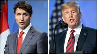 Trudeau deals with Trump at NATO summit