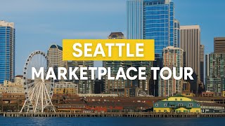 Walking Through Seattle Marketplace |Amazing Views!
