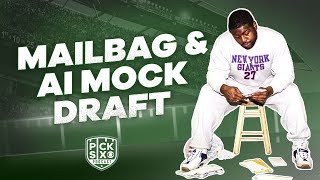 The FACE of the NFL, the next Jerry Rice and a RIDICULOUS AI Mock Draft | Pick Six Thursday Mailbag