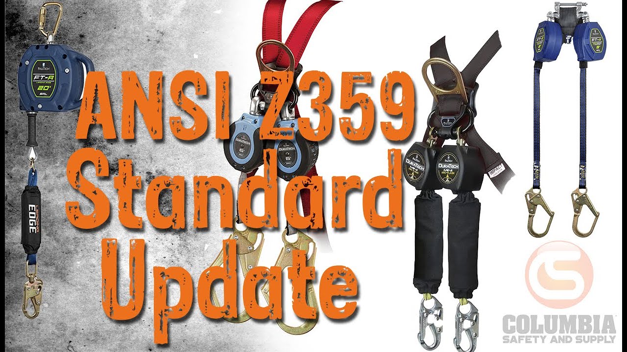 ANSI Z359.14 2023 Update: Different Classes Of Self Retracting Lanyards ...