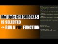 Using Multiple Checkboxes to Do Specific Action in PHP