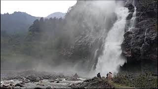 Jang Falls or Nuranang Waterfall in Tawang #jang #water #waterfalls #like #subscribe #coments #share