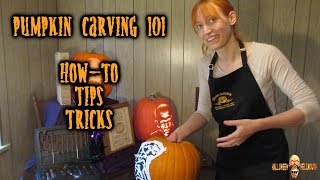 Pumpkin Carving 101 - Tips!! Tricks!! How-To!!