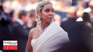 Kelly Rowland Tense Exchange With Security Guard on Cannes Red Carpet Caught on Camera | THR News