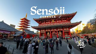 Explore Sensōji Asakusa: A 360° Immersive Experience in the Heart of Tokyo!