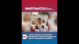 Jokowi Tegaskan Kaesang Batal jadi Wali Kota, Relawan Sang Menang Ngotot Perjuangkan Elektabilitas