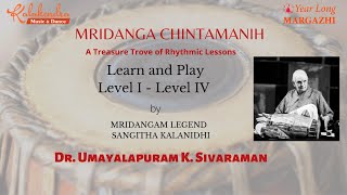 Year long Margazhi 2021| Mridanga Chintamanih By Shri Umayalpuram K Sivaraman-Promo