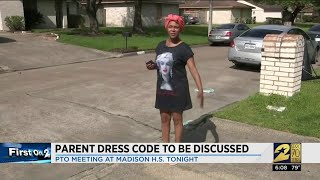 Parent dress code to be discussed
