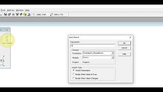 Visual basic 6.0 | error handling 'watch window' | CodeLearning