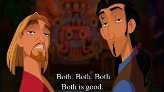 “Both? Both? Both. Both is good.”