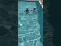 Isabella and Elizabeth- Tandem Pool Fun