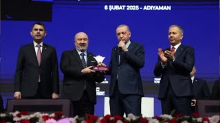 Cumhurbaşkanı Erdoğan’dan Mehmet Ali Akben’e Teşekkür Plaketi