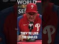 The Phillies' fans are just like the Eagles #Shorts