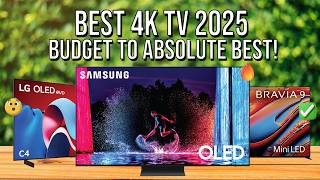 Best 4K TV 2025 - Top 5 Best Smart TVs 2025 - The Best OLED, QLED, Mini-LED TVs - Ultimate Guide! 👑