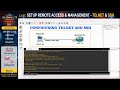 Routing Lab -  CONFIGURE REMOTE ACCESS AND MANAGEMENT USING TELNET AND SSH