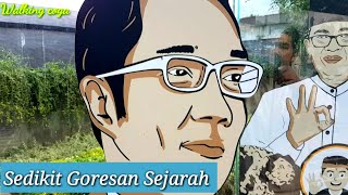 Melihat sedikit Goresan Indah |Di dinding Balaikota Bandung