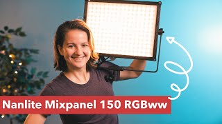 What can the Nanlite Mixpanel 150 do? || BIG RGBww Video Light Panel