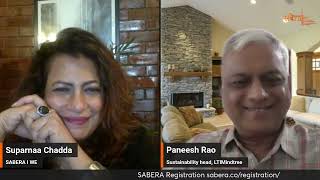 Balancing Growth \u0026 Sustainability: Ft Paneesh Rao (LTIMindtree) with Simply Suparnaa