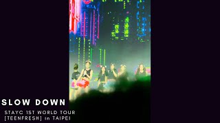 240114 STAYC - 'SLOW DOWN' | STAYC 1ST WORLD TOUR [TEENFRESH] in TAIPEI