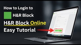 How To Login To H R Block Online Easy Tutorial