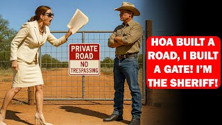 Karen Cuts a Road Through My Ranch — I Block Her Gate and She Sues Me!