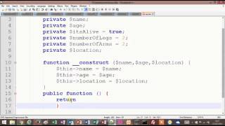 Tutorial 8 - PHP - Object Orientated Programming - OOP - Part 1