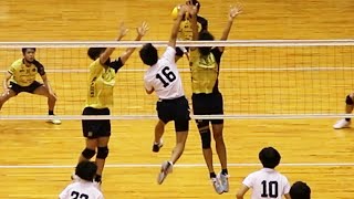 関西学院大学 vs 堺ブレイザーズ　第1セット　【2022近畿総合バレーボール大会】＜男子バレーボール＞