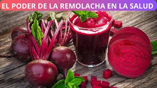 La REMOLACHA: Un Superalimento Imprescindible para Potenciar tu Salud(  BETABEL )