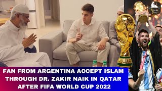 Argentina Fan took Shahadah through Dr. Zakir Naik in Qatar 2022