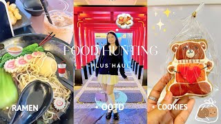 Vlog 𐙚 | Food hunting 🍜🍣🍥• Watson Rawang & Haul 🛍️