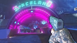 SPACELAND ZOMBIES FIRST TIME GAMEPLAY/WALKTHROUGH (Infinite Warfare Zombies)