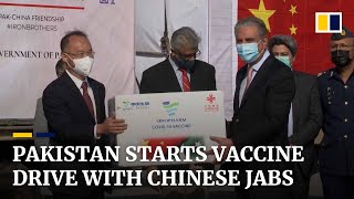 Pakistan starts Covid-19 vaccine drive with over 500,000 jabs donated by China