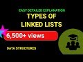 Singly Linked List,Doubly Linked List,Circular Linked List - Emmanuel Tutorials