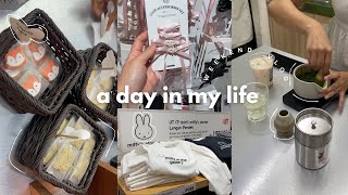 weekend vlog 🦦 : uniqlo miffy collections, shopping haul, family dinner, matcha intake & etc...