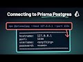 How to Connect to a Prisma Postgres Database