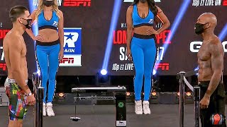EDGAR BERLANGA VS LANELL BELLOWS - FULL WEIGH IN AND FACE OFF VIDEO