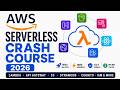 AWS Serverless Crash Course 2026 #lambdafunction #apigateway #serverlessarchitecture