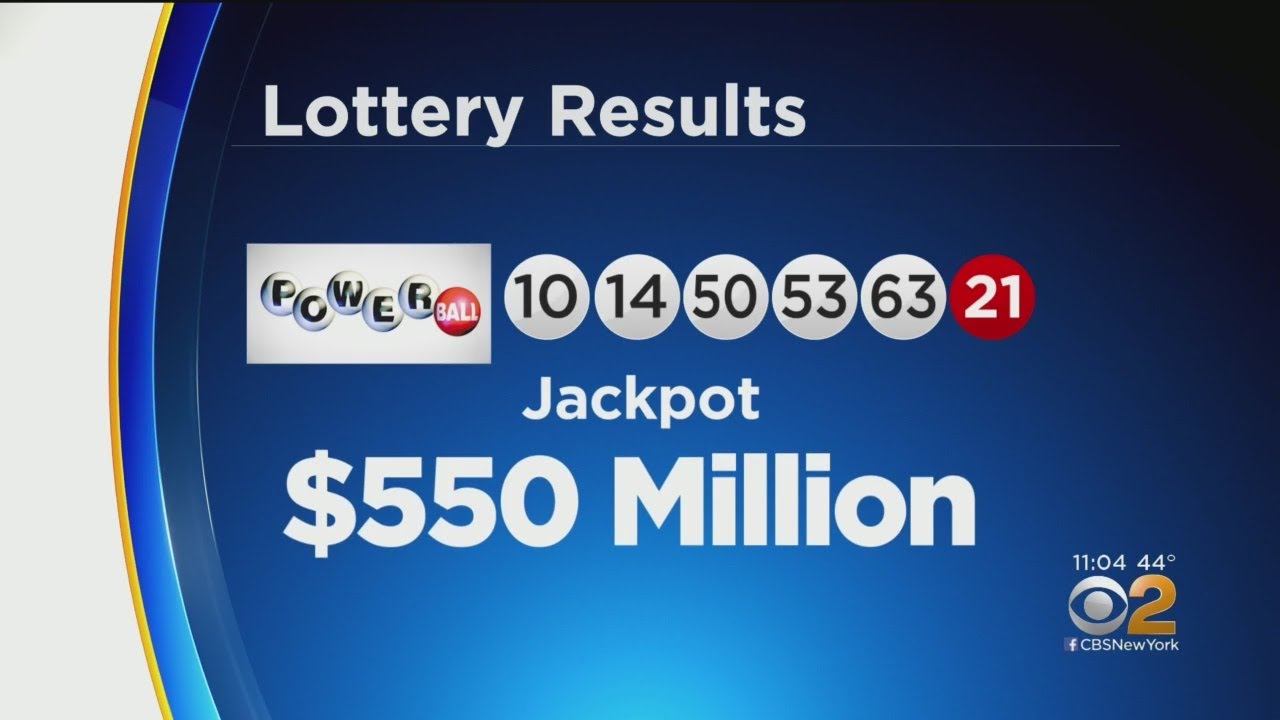 Powerball Jackpot Numbers Revealed - YouTube