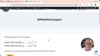 WPMathPub WordPress Plugin: How to use [pmath] shortcode
